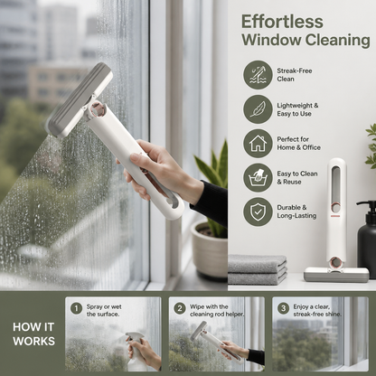 Practical Mini Cleaning Rod Helper