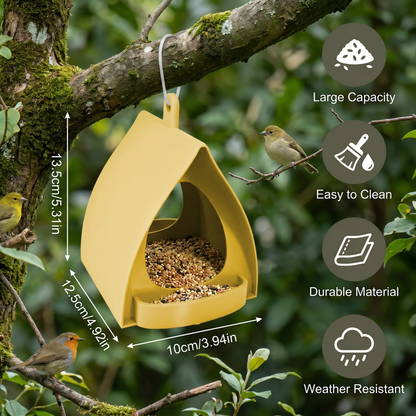 Hanging Bird Feeder – Large Capacity for Garden & Balcony
