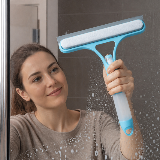 3-in-1 Multifunctional Glass Cleaning Rod