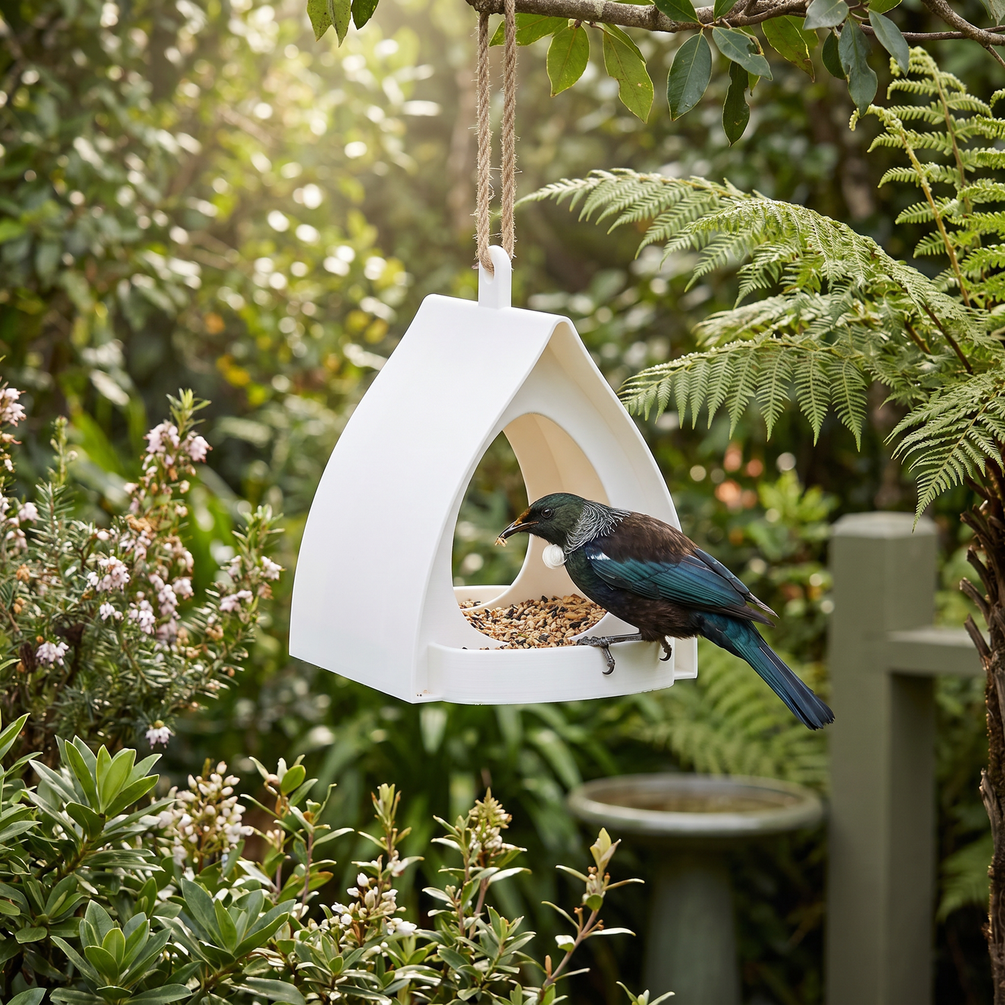 Hanging Bird Feeder – Large Capacity for Garden & Balcony
