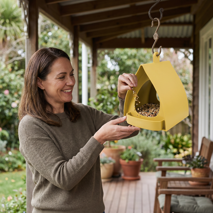Hanging Bird Feeder – Large Capacity for Garden & Balcony