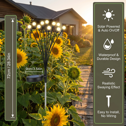 Solar Fireflies Garden Lights