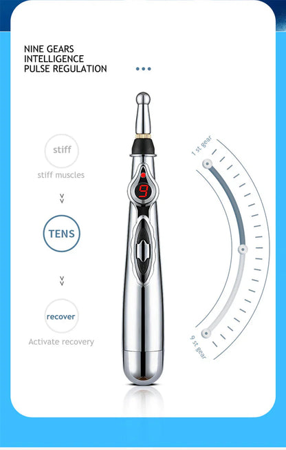 Electronic Acupuncture Pen | Meridian Massager For Pain Relief