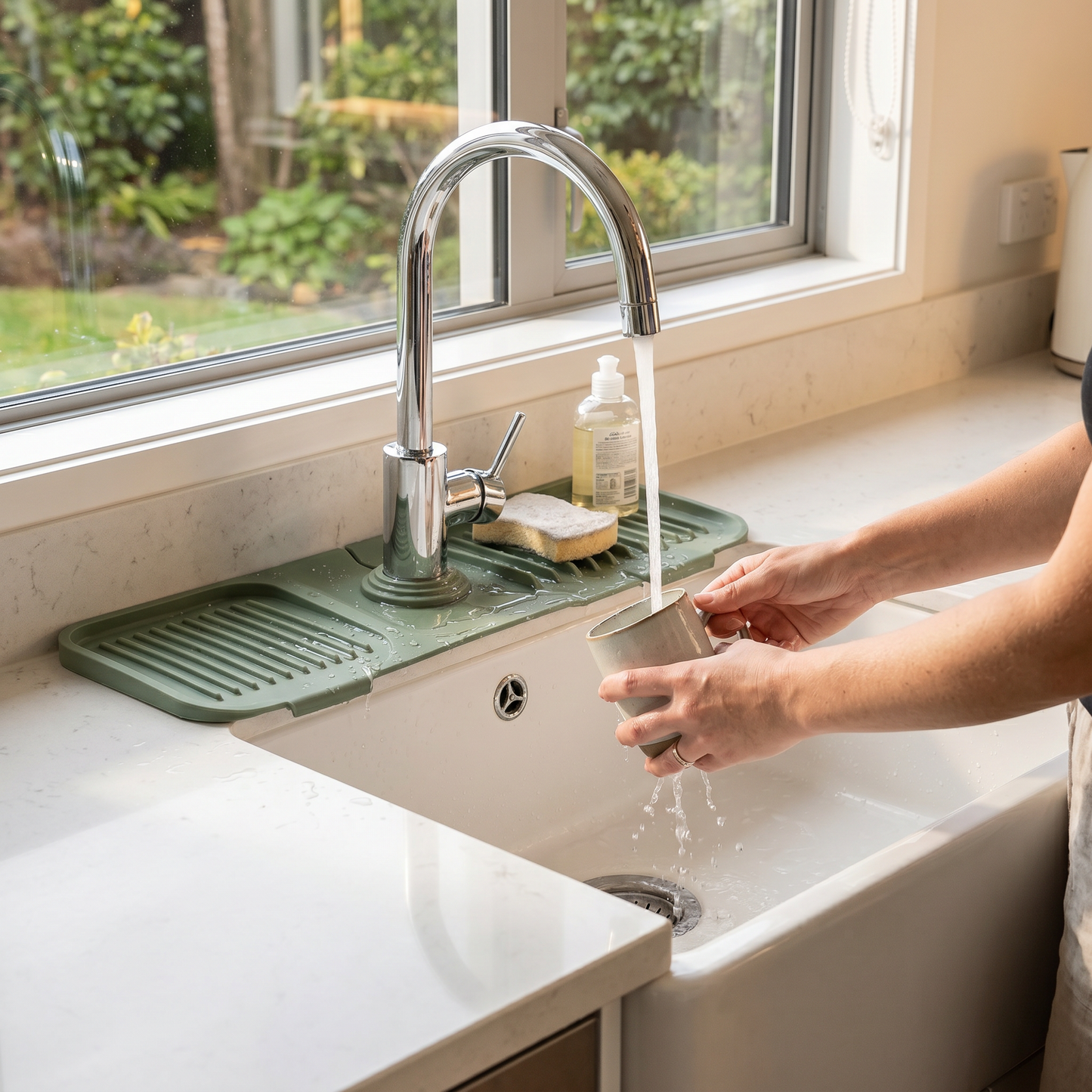 Silicone Splash Guard Sink Mat