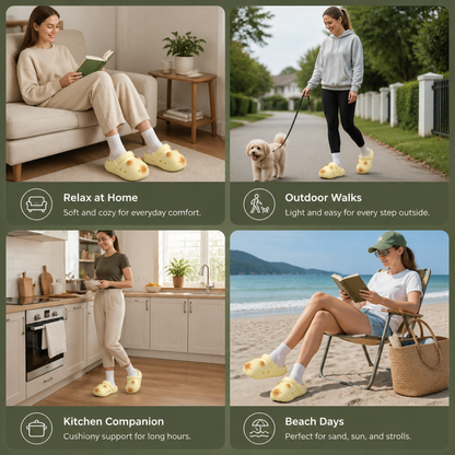 KittyCloud Comfort Clogs – Ultra-Soft Cat Slippers
