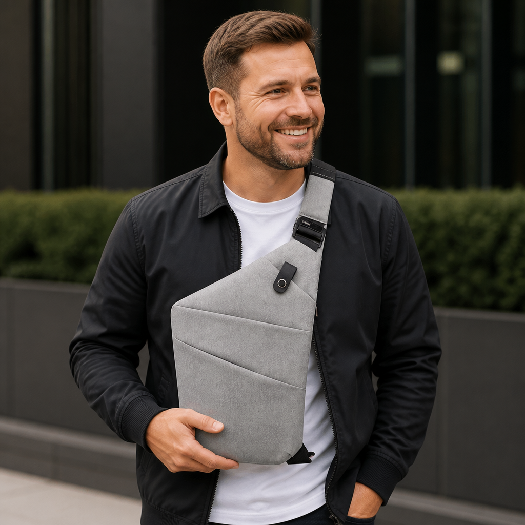 Anti-Theft Designer Crossbody Bag