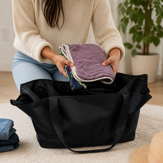 Large Foldable Organizer Bag – Practical, Water-Resistant & Versatile