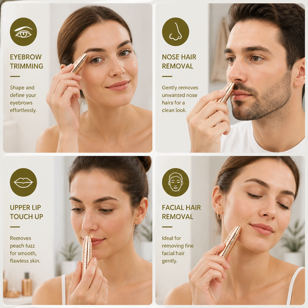 3-in-1 Precision Electric Beauty Trimmer