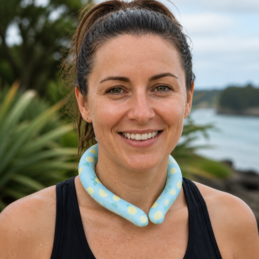 Self-Cooling Neckband – Reusable Cooling Band for Hot Days, Sports & Outdoor Use
