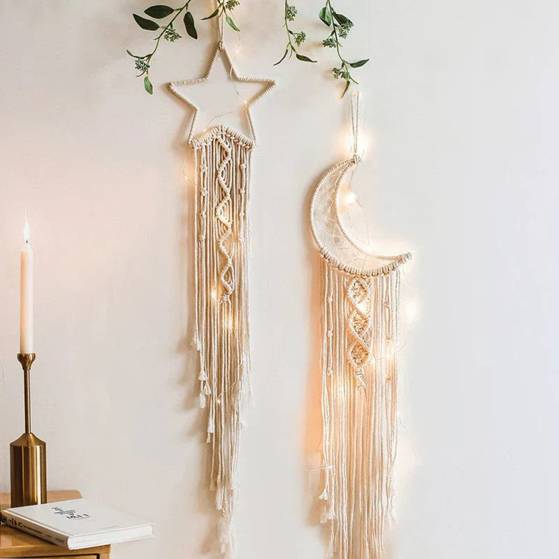 Cathy I Dreamcatcher For Women - Macramé Decoration With Lights