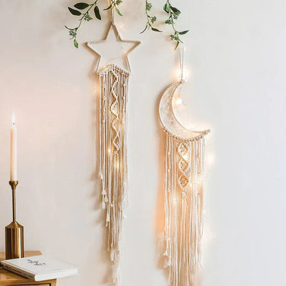 Cathy I Dreamcatcher For Women - Macramé Decoration With Lights