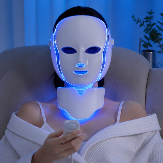 LED Face Mask – Professional Light Therapy for Skin Rejuvenation at Home