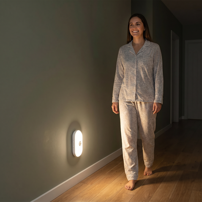 Smart LED Night Light with Motion Sensor – Mini, Wireless & Energy Saving