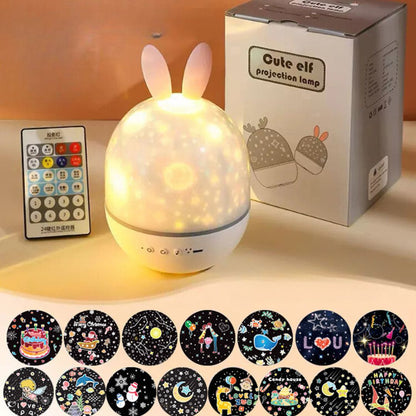 Magical Children's Room Lamp With Star Effect