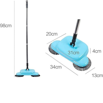 2in1 Vacuum Broom Without Electricity