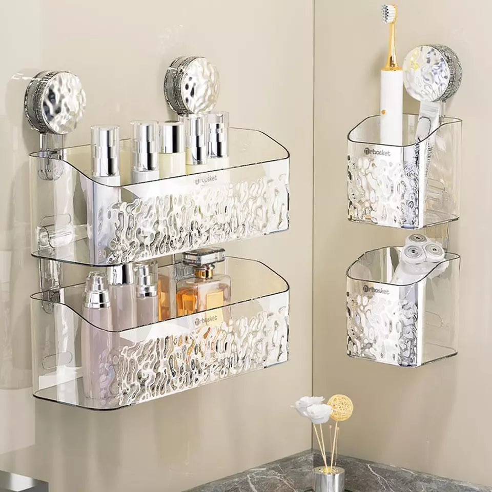 Suction Cup Bathroom Shelf