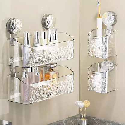 Suction Cup Bathroom Shelf