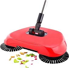 2in1 Vacuum Broom Without Electricity