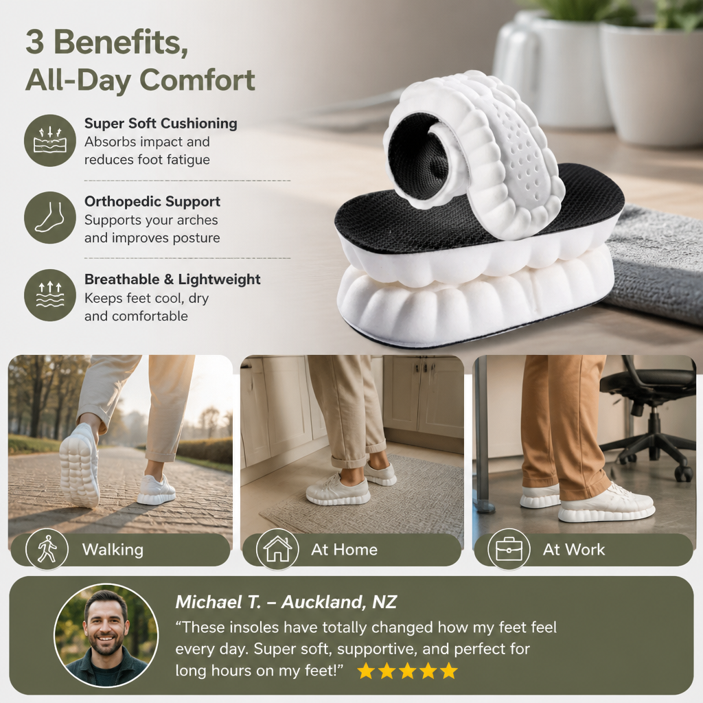 Revolutionary Orthopedic Insole