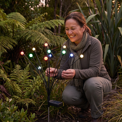 Solar Fireflies Garden Lights
