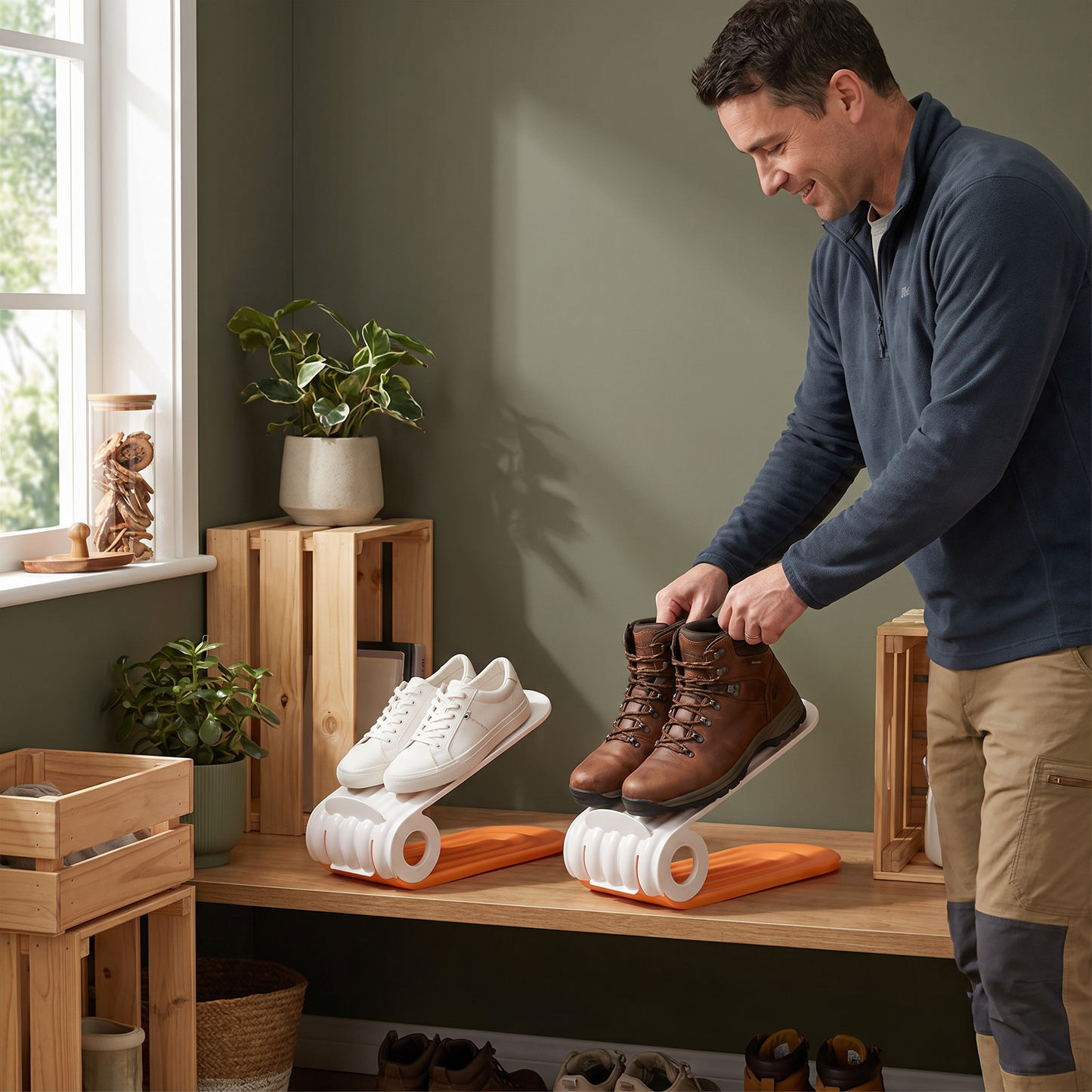 Practical Shoe Storage Box Organizer