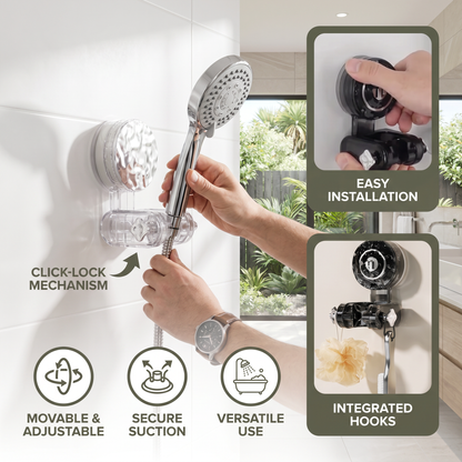 Movable Shower Head Holder