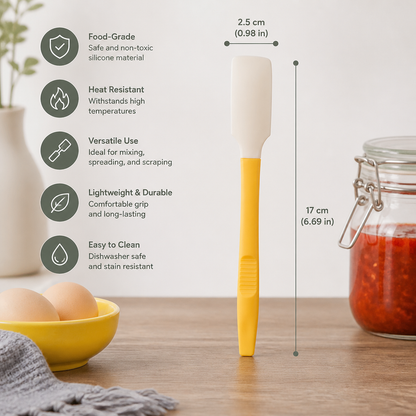 Multifunctional Heat-Resistant Mini Silicone Spatula