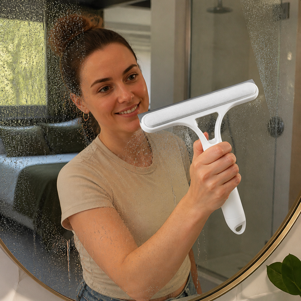 3-in-1 Multifunctional Glass Cleaning Rod